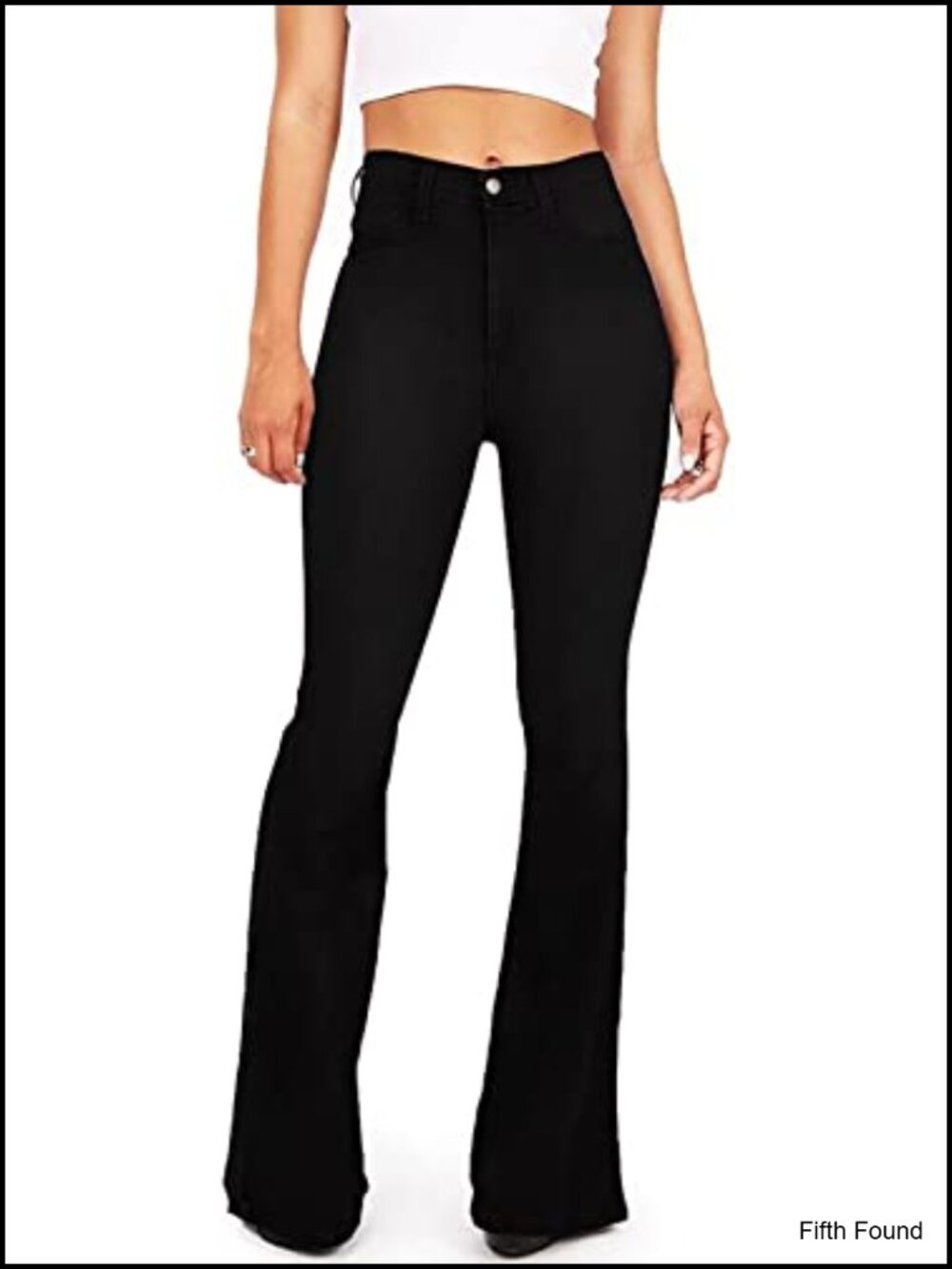 High Waisted Flare Bootcut Jeans Stretch Slimming Denim Pants